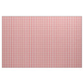 Pastel rood en wit geruit patroon stof (Fat Quarter)