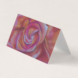 Pastel roos centrum kaart