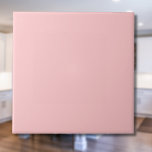 Pastel Roos effen kleur | Klassiek | Elegant Tegeltje<br><div class="desc">Pastel Roos effen kleur | Klassiek | Elegant | Trendy | Stijlvol | Cadeau</div>