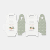 Pastel Roos Floral Bunch Elke ouderdag Bedankdoosjes (Uitgevouwen)