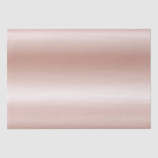 Pastel Roos Gold Foil Ombre Tissuepapier (Voorkant)