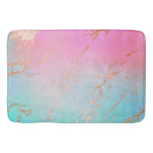 PASTEL ROOS GOLD MARBLE PATTERN BATTERN MAT (Voorkant)