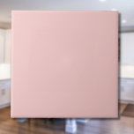 Pastel Roos kwarts effen kleur | Klassiek | Elegan Tegeltje<br><div class="desc">Pastel Roos kwarts effen kleur | Klassiek | Elegant | Trendy | Stijlvol | Cadeau</div>