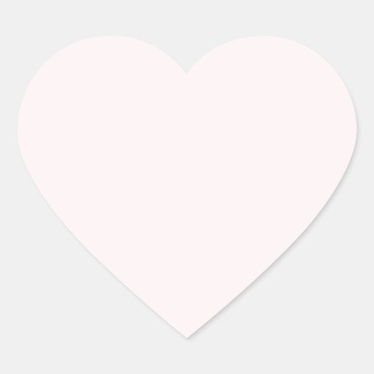 Pastel Roze 2 Hart Sticker (Voorkant)