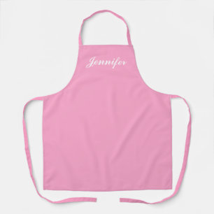 Pastel Roze bakkerij - Aangepaste keuken Schort