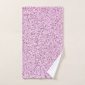 Pastel roze betontextuur bad handdoek (Handdoek)