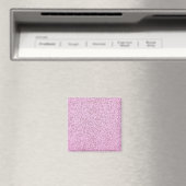 Pastel roze betontextuur magneet (Insitu (Vaatwasser))