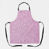 Pastel roze betontextuur schort (Voorkant)