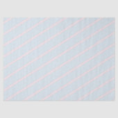 Pastel roze, blauw en wit tissuepapier (Voorkant)