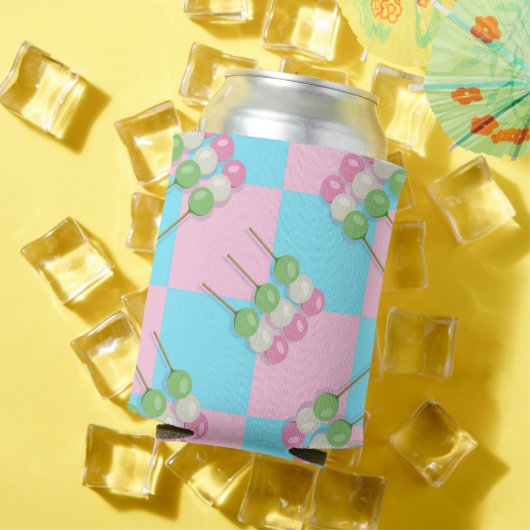 Pastel Roze Blauw Geruite Dango Koeler (Insitu Zomer)