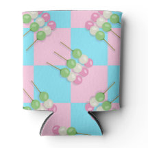 Pastel Roze Blauw Geruite Dango Koeler