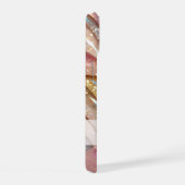 Pastel Roze Blauw Goud Glitter iPhone 15 Case (Rechterkant)