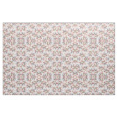 Pastel roze blauwe bohaan boho florale stof (Yard (91,4 cm))