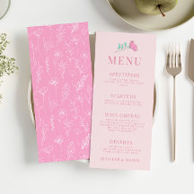 Pastel roze blauwgroen groen retro elegant bruilof