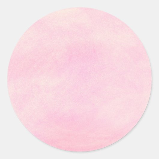 Pastel Roze Blends Eenvoudige Plain Stickers (Voorkant)
