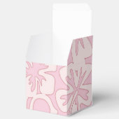 Pastel Roze Bloem Kunst Bedankdoosjes (Geopend)