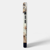  Pastel Roze Bloemfee gepersonaliseerd Case-Mate iPhone Case (Achterkant / Links)