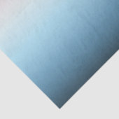 Pastel Roze & Blue Gradient Indigo Roos Ombre Tissuepapier (Detail)