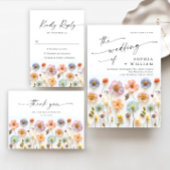 Pastel Roze Blush Bohemian Wildflowers Snoep Bar Poster