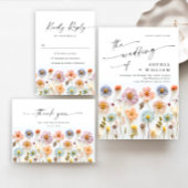 Pastel Roze Boheemse Wildflowers Advies & Wishes Poster