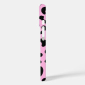 Pastel Roze Cheetah Print Case-Mate iPhone Case (Achterkant / Links)