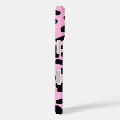 Pastel Roze Cheetah Print Case-Mate iPhone Case (Achterkant / Rechts)
