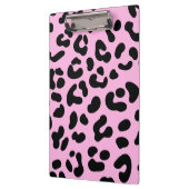 Pastel Roze Cheetah Print Klembord (Links)