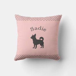 Pastel Roze Chihuahua Persoonlijke Matching Kussen