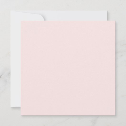 Pastel roze confetti Gelukkige verjaardag Mooi Kaart (Achterkant)