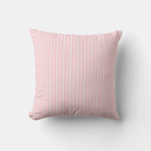 Pastel Roze Crème Gestreepte Kussens
