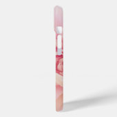 Pastel Roze Dahlia Macro Bloemfotografie iPhone Case-Mate iPhone Case (Achterkant / Links)