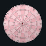 Pastel Roze Dartbord<br><div class="desc">Pastel Pink Dart Board</div>