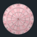 Pastel Roze Dartbord<br><div class="desc">Pastel Pink Dart Board</div>