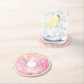 Pastel Roze Donut Onderzetters (Insitu)