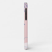 Pastel roze dromen iPhone Case (Achterkant/links)