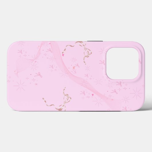 Pastel Roze & Dubbele Helix Dromerige Telefoonhoes Case-Mate iPhone Case (Achterkant (horizontaal))