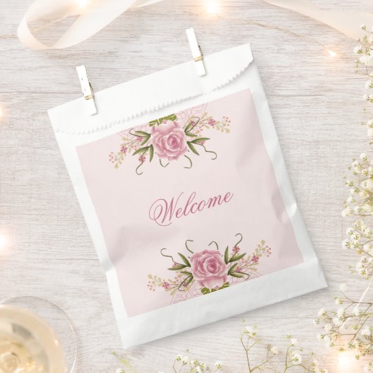 Pastel Roze Dubbele Joint Twin Verjaardag Dank u Bedankzakje (Geknipt)