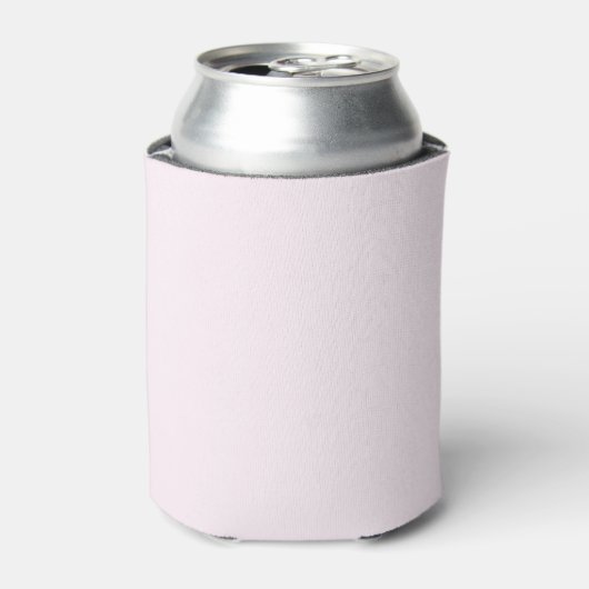 Pastel Roze Effen Kleur Blikjeskoeler (Blikje Voorkant)