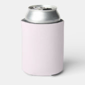 Pastel Roze Effen Kleur Blikjeskoeler (Blikje Achterkant)