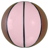 Pastel roze effen kleur | Klassiek | Elegant Basketbal (Verticaal)