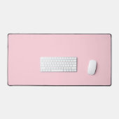 Pastel roze effen kleur | Klassiek | Elegant Bureaumat (Keyboard & Muis)