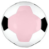 Pastel roze effen kleur | Klassiek | Elegant Voetbal (Gedraaid)