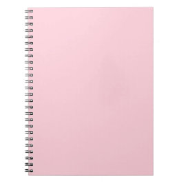 Pastel Roze Effen Kleur Minimalistisch Notitieboek