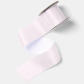 Pastel Roze Effen Kleur Satijnen Lint (Achterkant)