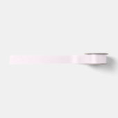 Pastel Roze Effen Kleur Satijnen Lint (Voorkant)