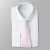 Pastel Roze Effen Kleur  Stropdas (Gebonden)