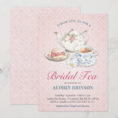 Pastel Roze Elegant Classy Vrijgezellenfeest High  Kaart (Voorkant / Achterkant)