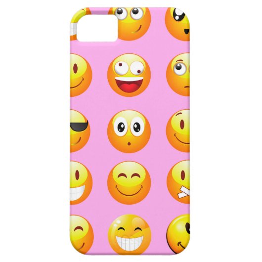 pastel roze emoji Case-Mate iPhone case (Achterkant)