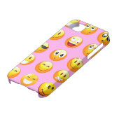 pastel roze emoji Case-Mate iPhone case (Onderkant)