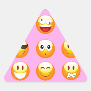 pastel roze emoji sticker